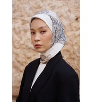 BEJ ED Scarf Glaze Chain Desen Eşarp