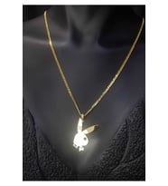 Gümüş Kolye - Kadın Playgirl Kolye 925 Ayar Gümüş Sevgiliye,arkadaşa Hediye Kolye
