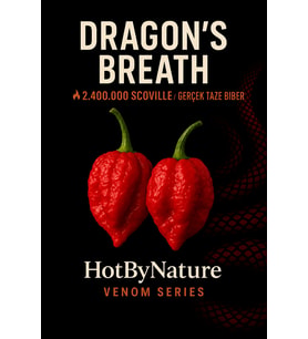 DRAGONS BREATH PEPPER / 2.5 Milyon Scoville - Gerçek Taze Acı Biber