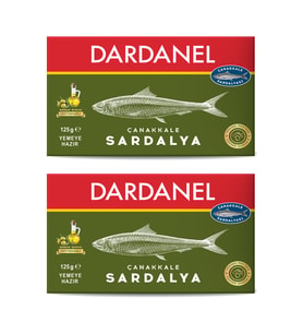 Dardanel Zeytinyaglı Çanakkale Sardalya 125 gr 2 li