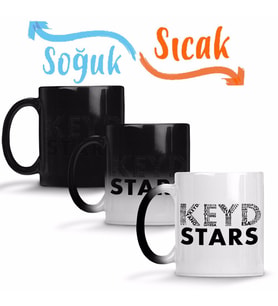 Keyd Stars 2017 Sihirli Kupa Bardak Porselen