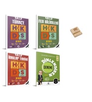 Arı LGS 8. Sınıf Türkçe Fen İnkılap ve Din Haftalık Kazanım Denemeleri 4lü Set + Telefon Standı