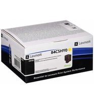 Tonersepeti Lexmark 84C5HY0 Yüksek Kapasiteli Sarı Orjinal Toner CX725