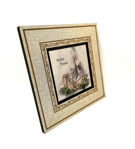 Notre Dame Baskılı MDF Tablo