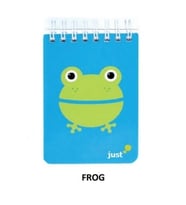 DEFFTER JUST SPRİRALLİ SERT KAPAK BLOKNOT A7 (7.5x10cm) ÇİZGİSİZ (DÜZ) DEFTER 80 YP.- FROG