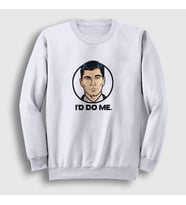 Presmono Unisex Beyaz I'd Do Me Sterling Archer Sweatshirt 299650tt