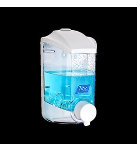 Titiz TP-293 Hazneli Sıvı Sabunluk - Sıvı Sabun Dispenseri - Şampuan Aparatı - 1000 Ml. - Şeffaf