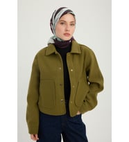 Schaless Düğümler ve Hikayeler - Lacivert - Vierra Desenli Viskon Eşarp - 90x90 Cm (Bordo)