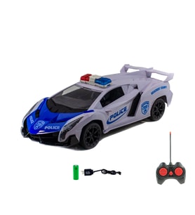 1:16 Uzaktan Kumandalı Polis Arabası Lamborghini Işıklı Şarjlı