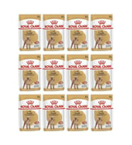 Royal Canin Poodle Tüy Sağlığı Destekleyici Yetişkin Köpek Konservesi 85gr 12 Ad (Kahverengi)