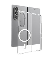 Lexroo Galaxy Z Fold 7 Kılıf Kamera Korumalı M-safe Sert PC Porto Kılıf - Şeffaf