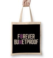 Bts Army Forever Bulletproof Bez Çanta Uzun Saplı