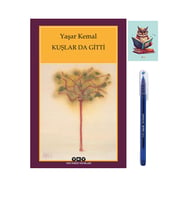 Kuşlar da Gitti - Yaşar Kemal - YKY - 9789750807213 - Büro Mavi Tükenmez Kalem (Renksiz)