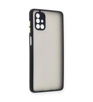 Samsung Galaxy M51 Kılıf Montreal Silikon Kapak - Lacivert