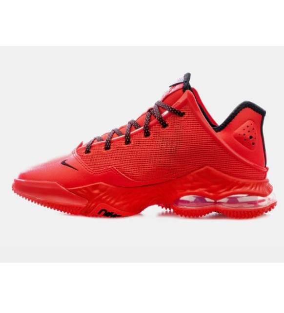 Nike LeBron 19 Low Light Crimson Erkek Basketbol Ayakkabı