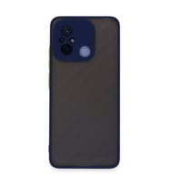 Xiaomi Redmi 12c Kılıf Montreal Silikon Kapak - Lacivert