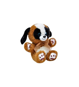 Sevimli Köpek Peluş Oyuncak Hediyelik Uyku Arkadaşı 15 cm (Çok Renkli)