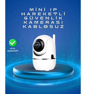 Full HD 1080P Kablosuz Pan & Tilt Güvenlik Kamerası – Hareket Takipli ve İki Yönlü Sesli