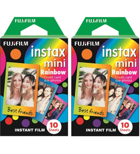 Instax mini Rainbow 10x2 Film Seti