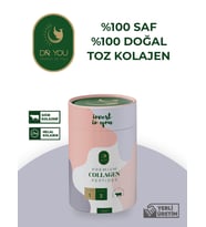 DR YOU %100 Saf Premium Collagen Peptides 100 Gr (tip 1 & Tip 3 Sığır Kolajen Peptit) Helal Sertifikalı