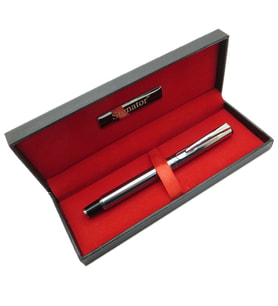 Signator® T513 Titanyum Krom Roller Kalem  İsme Özel Kalem  Hediyelik Kalem (Karışık)