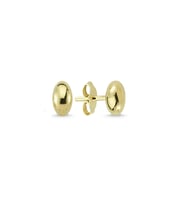 925 Ayar 4mm Çivili Küpe
