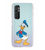 Xiaomi  Mi Note 10 Lite  Kamera Korumalı Kapak Donald Duck Tasarımlı Şeffaf  Kılıf
