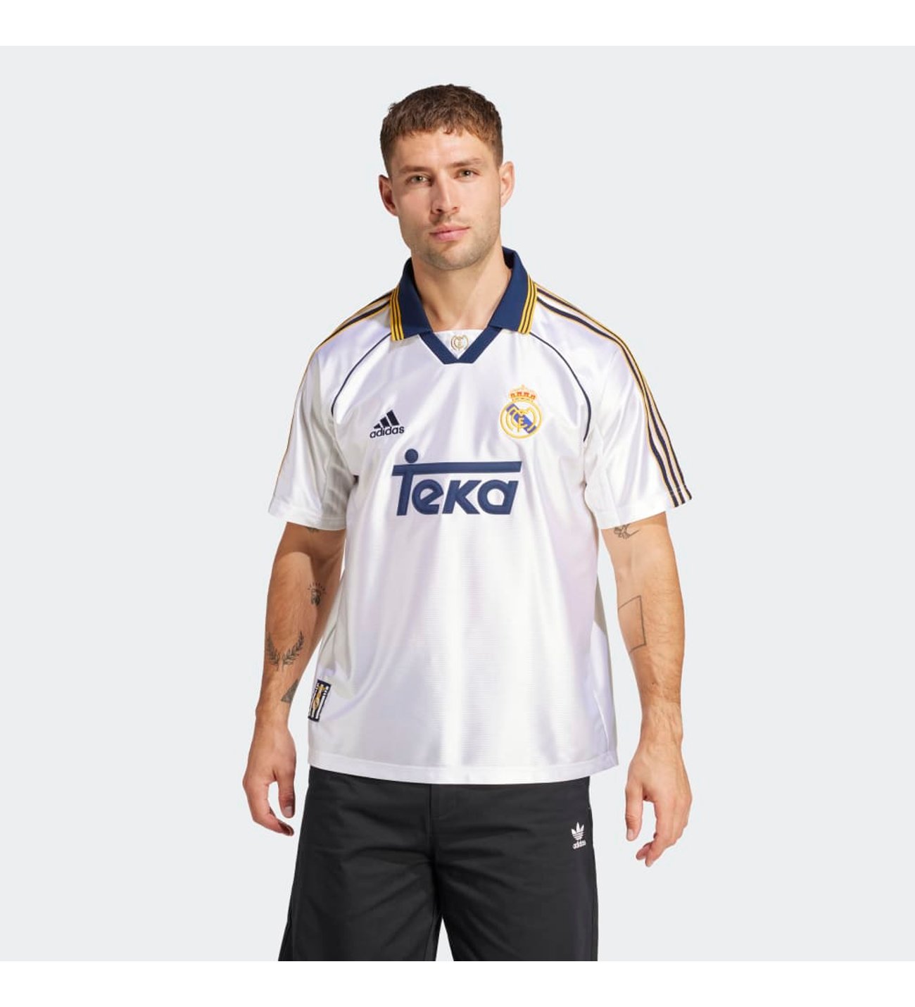 adidas JJ3801 REAL H JSY 99 Erkek Real Madrid 99 Maç Forması