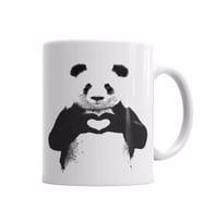 Panda Love Kupa Bardak Porselen