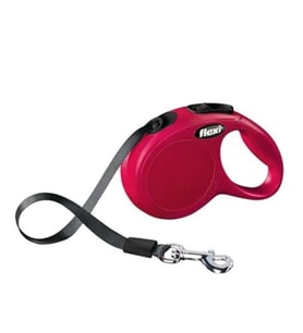 Flexi New Classic XSmall 3m Şerit Gezdirme Kırmızı