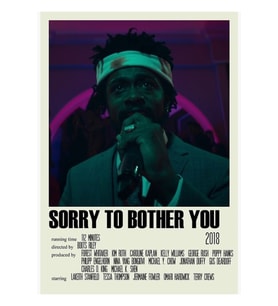 Sorry To Bother You Alternatif (5) Tablo Ahşap Poster Dekoratif