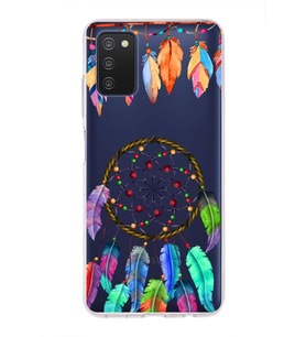 PrintiFy Samsung Galaxy A03S ile Uyumlu 1mm Slim Fit Nazar Boncuğu 6 Baskılı Şeffaf  Kılıf