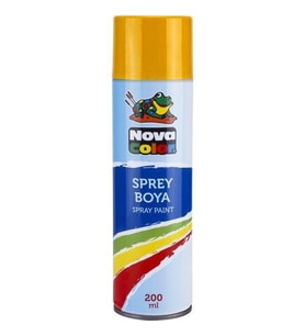 Nova Color 200Ml Sarı Sprey Boya Nc-800