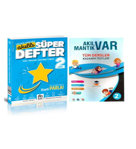 2.sınıf Akıllı Süper Defter Ve Akıl Var Mantık Var Tüm Dersler Kazanım Test