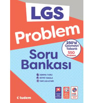 TUDEM YAYINLARI 8.SINIF LGS PROBLEM SORU BANKASI