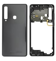 Samsung Galaxy A9 - SM-A920F FULL Kasa Arka Kapak Takım SİYAH