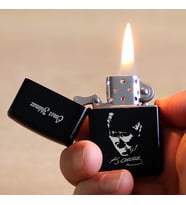 Kişiye Özel İsimli Benzinli Zippo Çakmak Atatürk Temalı