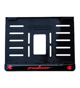 Bajaj Pulsar Uyumlu 1 Plastik (15X24 Cm) Kırılmaz Plakalık