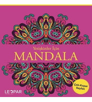 Yetişkinler İçin Mandala - Pembe