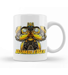 Bumblebee Be Nice Human 01 Kupa Bardak Porselen