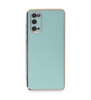 Northcity Samsung Galaxy S20 Kılıf Volet Silikon - Açık Yeşil