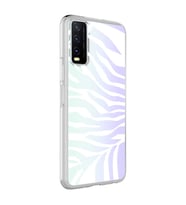 Vivo Y20S Kılıf Zore M-Blue Desenli Kılıf
