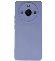 Realme 11 Pro Kılıf Nano içi Kadife Silikon - Lila