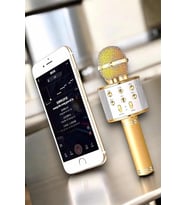 Şarjlı Ve Uzun Pil Ömürlü Karaoke Mikrofon Usb Bellek Destekli, Profesyonel Ses