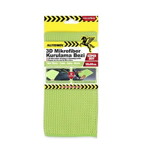 Automıx 3D Mikrofiber Kurulama Bezi Süper Boy 50×40