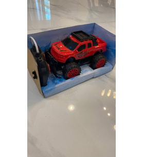 Uzaktan Kumandalı Işıklı Off Road Jeep Full Fonksiyonlu Pilli Oyuncak Araba (Kırmızı)