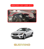 MERCEDES C207 2009-2017TORPİDO KORUMA HALISI KIRMIZI KENAR