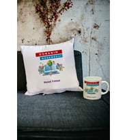 Donanım Mühendisi Kupa Bardak ve Yastık Set (Beyaz)