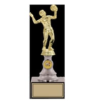 ODAK KUPA - Figürlü Kupalar - Voleybol Kadın Figürlü Kupalar FG-010 C - 26 cm