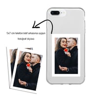 Sevgililer Gününe Özel 12 Adet 5x7 Fotoğraf Baskısı Kişiye Özel Hediye, Telefon Arkasına Uygun Mini